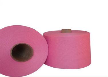 China El 100% teñido coloreado hizo girar los hilados de polyester reciclados para la tela que hacía punto proveedor